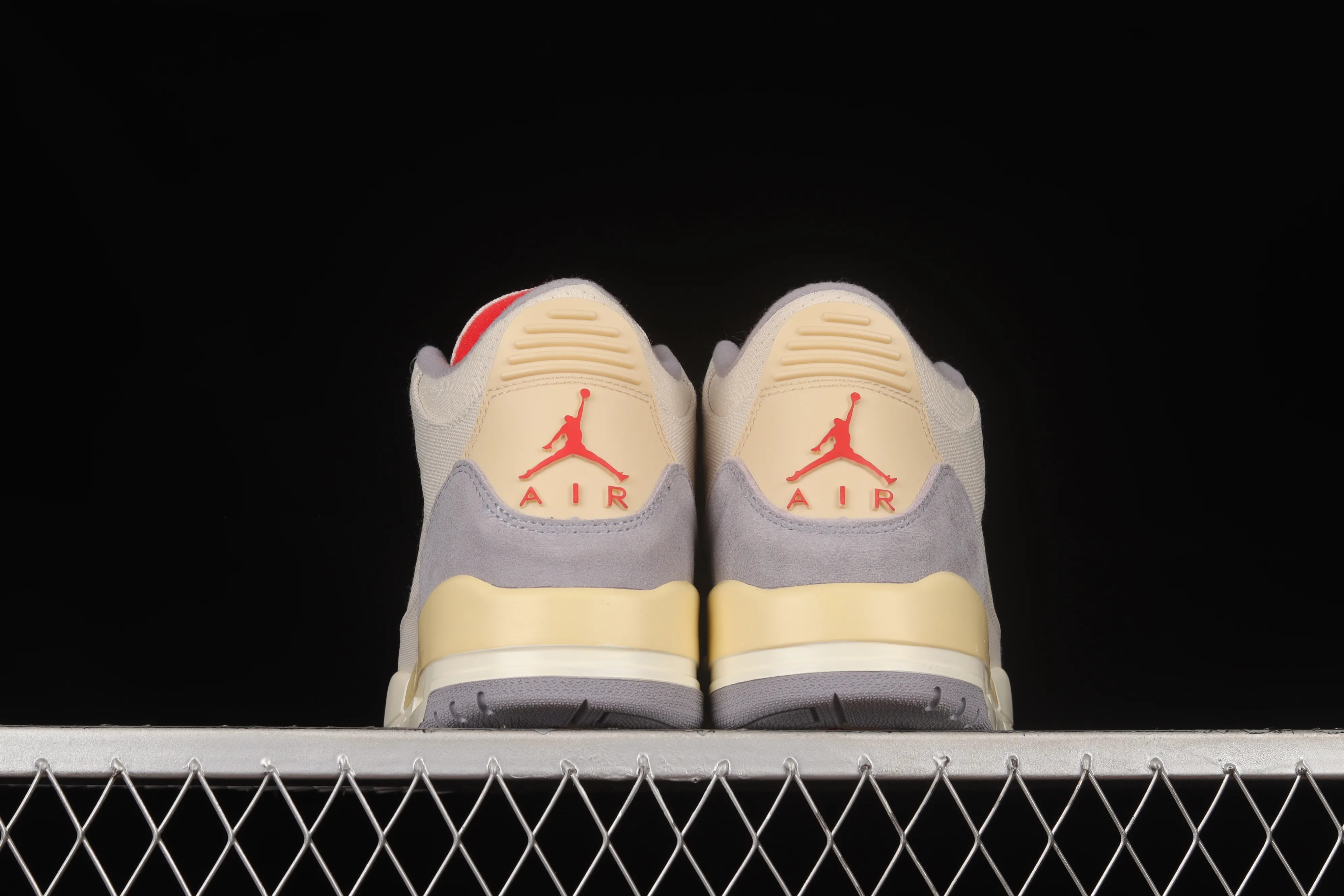 All categories Air Jordan Jordan series basketball shoes Air Jordan 3 Air Jordan 3 "Muslin" AJ3 Joe 3 cement gray canvas basketball shoes DH7139-100
